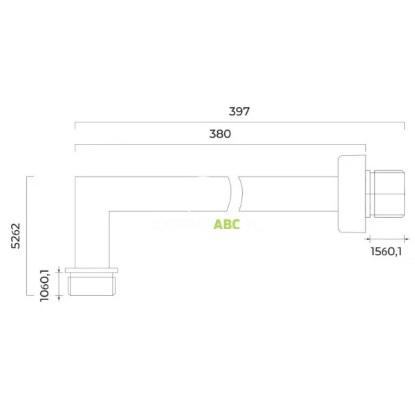 Deszczownica-kwadratowa-z-ramieniem-sciennym-Oltens-VINDEL-36014800-zloty-polysk-128588