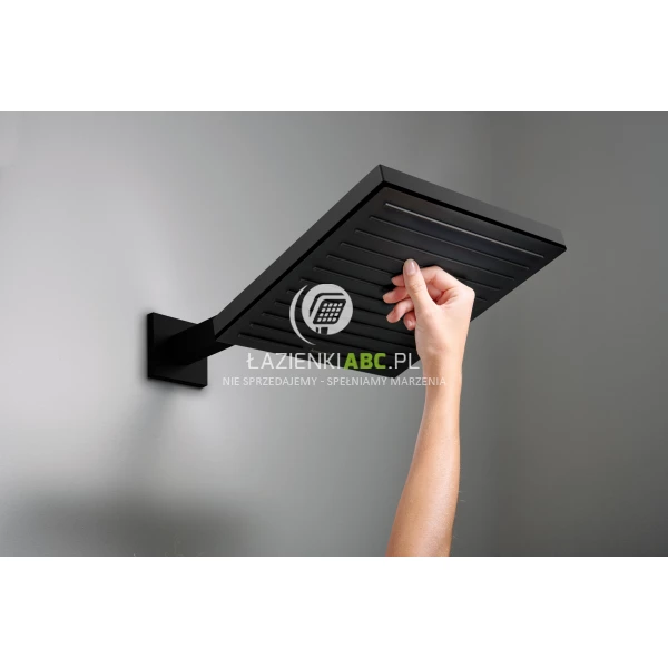 Deszczownica-prysznicowa-kwadratowa-26x26-EcoSmart-Hansgrohe-PULSIFY-E-24331670-czarna-mat-181719