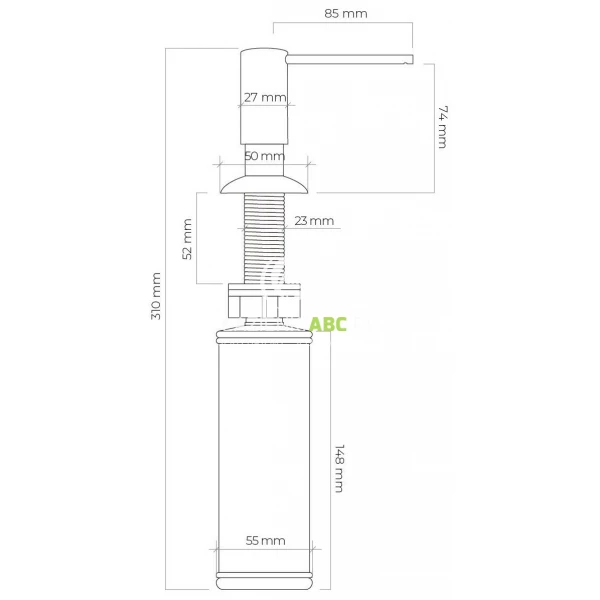 Dozownik-do-plynu-Oltens-LINDALS-75101300-czarny-mat-151381
