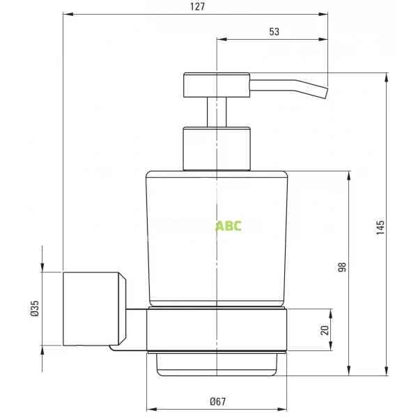 Dozownik-mydla-scienny-Deante-ARNIKA-ADA-D421-titanium-191263