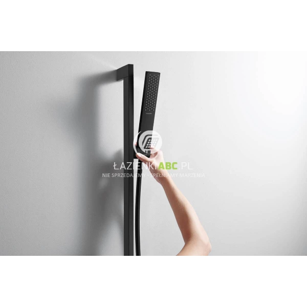 Drazek-prysznicowy-65-cm-E-Puro-z-suwakiem-waz-prysznicowy-160-cm-Hansgrohe-UNICA-24404670-czarny-mat-181727
