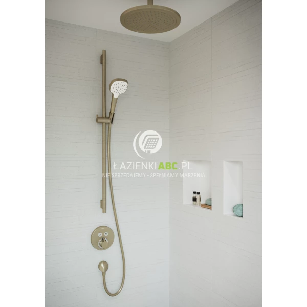 Drazek-prysznicowy-S-Puro-90cm-z-wezem-Hansgrohe-UNICA-28631140-braz-szczotkowany-142126