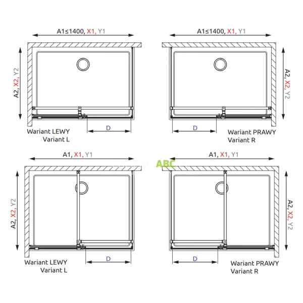 Drzwi-prysznicowe-160cm-Radaway-FURO-BLACK-KDJ-10104822-54-01L-10110780-01-01-lewe-119737