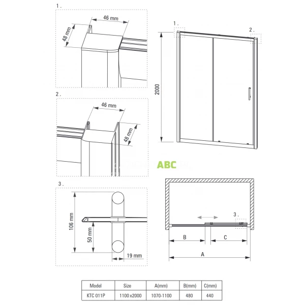 Drzwi-prysznicowe-wnekowe-110-cm-przesuwne-Deante-CYNIA-KTC-011P-152771