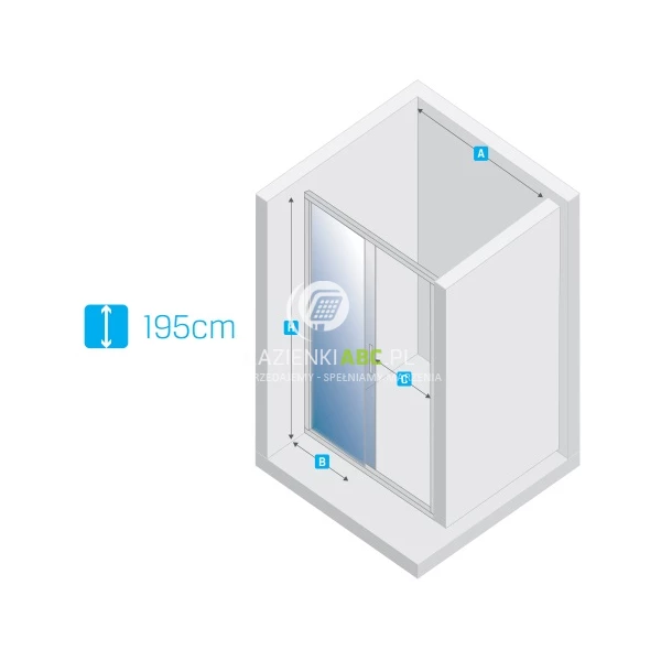 Drzwi-wnekowe-100x195-cm-szklo-czyste-6-mm-z-powloka-Active-Shield-New-Trendy-NEW-CORRINA-D-0089A-77761