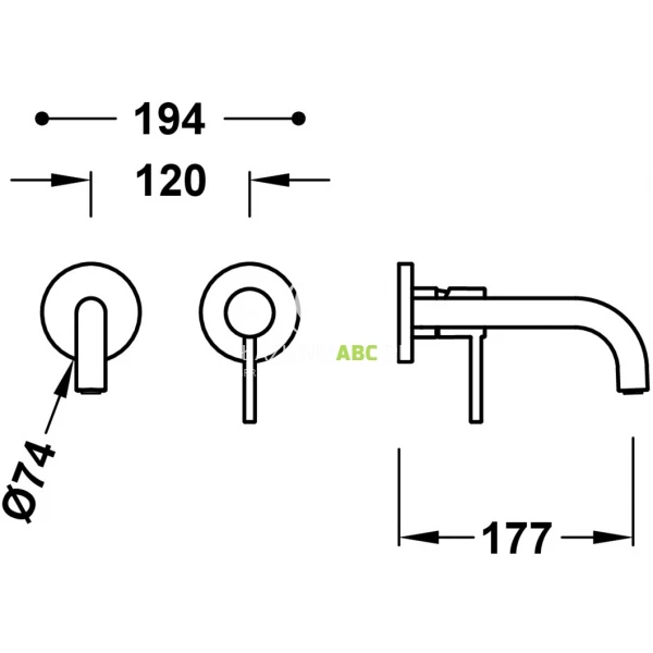 Element-nascienny-do-podtynkowego-korpusu-baterii-umywalkowej-wylewka-177-Tres-STUDY-26230021NM-czarny-mat-192087