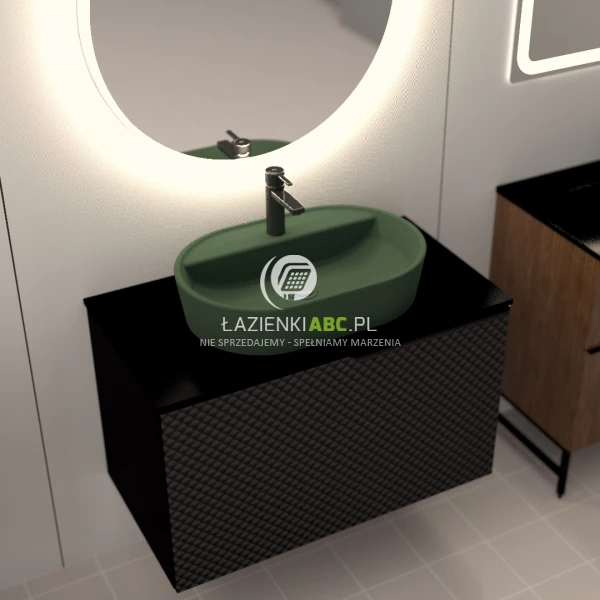 Elita-GLAM-Szafka-podumywalkowa-90-cm-1S-1S-168387-czarna-mat-123440