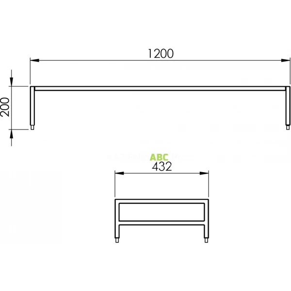 Elita-LOOK-Podstawa-do-mebli-120-cm-168438-biala-mat-123283