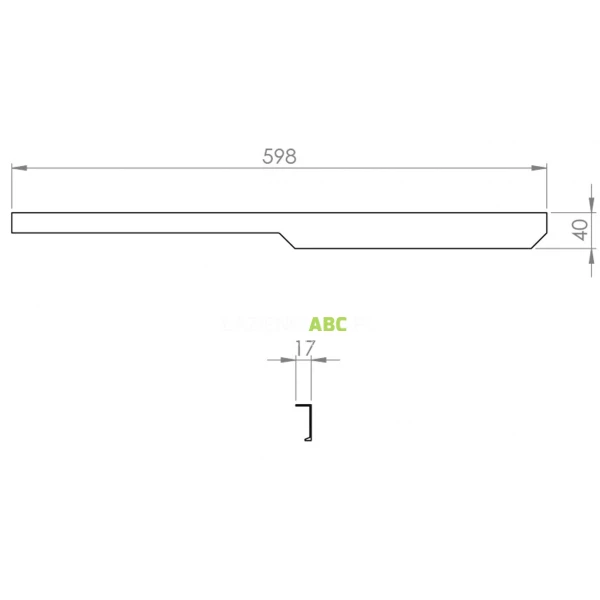 Elita-SOHO-Uchwyt-meblowy-60-cm-168661-rozowe-zloto-142647