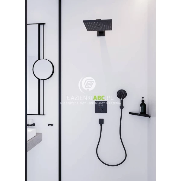 Glowica-prysznicowa-300-1jet-z-ramieniem-prysznicowym-Hansgrohe-Raindance-E-26238670-czarny-mat-139720