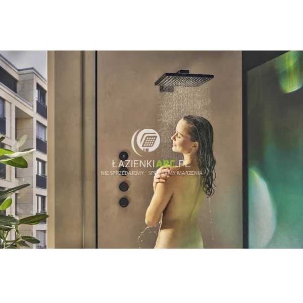 Glowica-prysznicowa-300-1jet-z-ramieniem-prysznicowym-Hansgrohe-Raindance-E-26238670-czarny-mat-139720