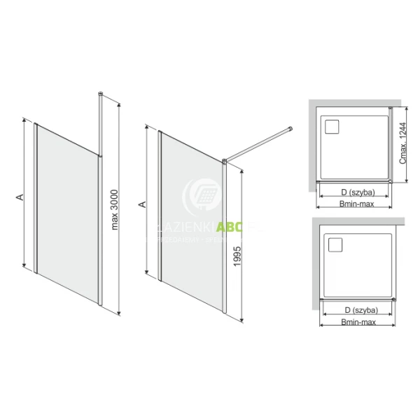 Kabina-Walk-In-140-cm-Sanplast-PRIII-600-073-1480-38-401-sbW0-91697