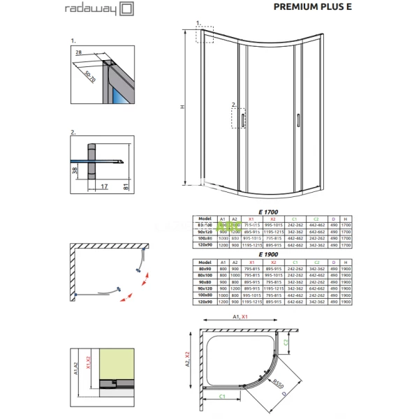 Kabina-asymetryczna-100x80x170-Radaway-PREMIUM-PLUS-E-30481-01-05N-grafit-96907