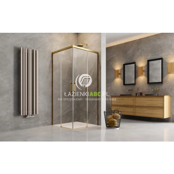 Kabina-kwadratowa-100x100-Radaway-IDEA-GOLD-KDD-387062-09-01L-387062-09-01R-zlota-123870