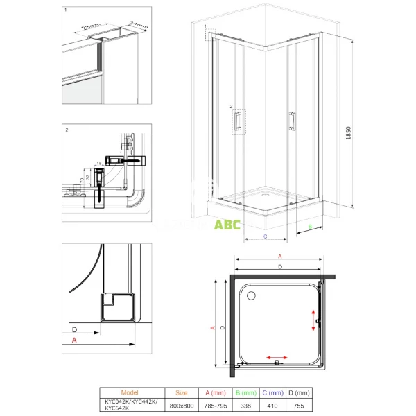Kabina-kwadratowa-80x185-Deante-FUNKIA-KYC-042K-75619