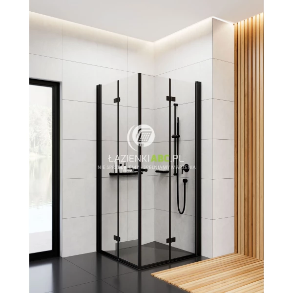 Kabina-kwadratowa-80x80-Deante-KERRIA-PLUS-NERO-KTSXN42P-podwojne-drzwi-skladane-czarny-mat-179976