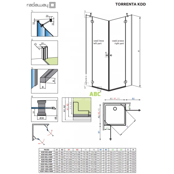 Kabina-kwadratowa-80x80x195-Radaway-TORRENTA-KDD-132262-01-01-97147