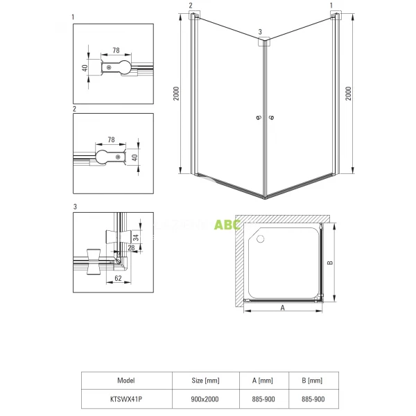 Kabina-kwadratowa-90x90-Deante-KERRIA-PLUS-KTSW041P-KTSW041P-podwojne-drzwi-wahadlowe-179867