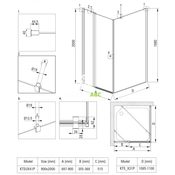 Kabina-prostokatna-110x90-Deante-KERRIA-PLUS-KTSU041P-KTS-031P-scianka-d-uchylne-180178