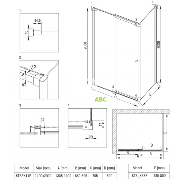 Kabina-prostokatna-140x80-Deante-KERRIA-PLUS-NERO-KTS-N38P-KTSPN14P-KTS-NP1X-d-przesuwne-scianka-czarny-mat-180244