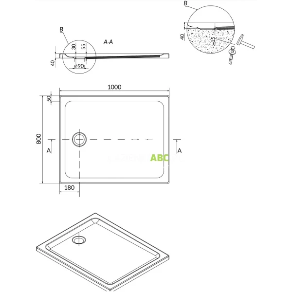 Kabina-prysznicowa-kwadratowa-90x90x195cm-Cersanit-JOTA-S160-002-prawa-109446