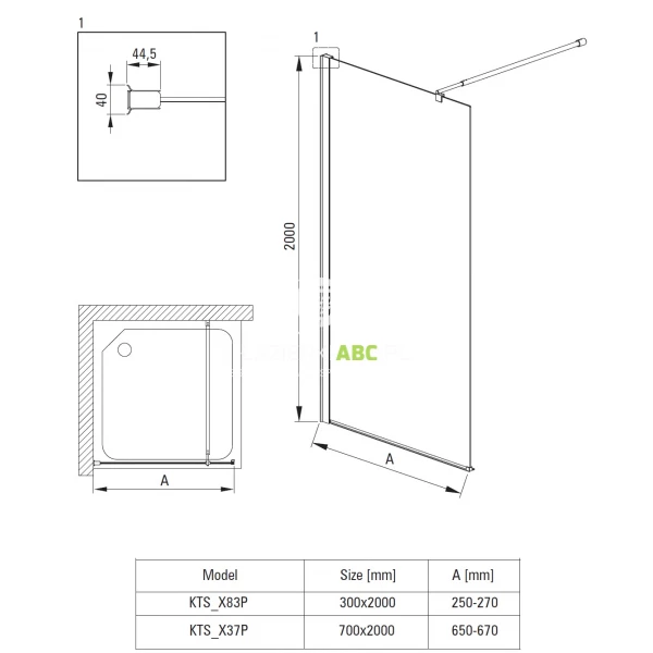 Kabina-prysznicowa-walk-in-70-30cm-Deante-KERRIA-PLUS-NERO-KTS-N37P-KTS-N83P-czarny-mat-181035