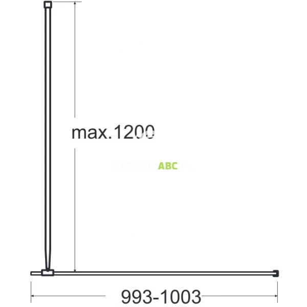Kabina-walk-in-100x190-Besco-TOCA-TCB-100-190C-czarna-121331