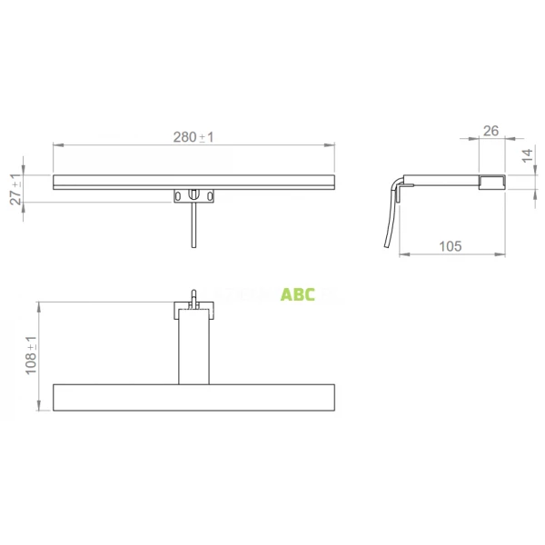 Kinkiet-28-cm-Elita-ESTHER-RE070280017160-czarny-109182