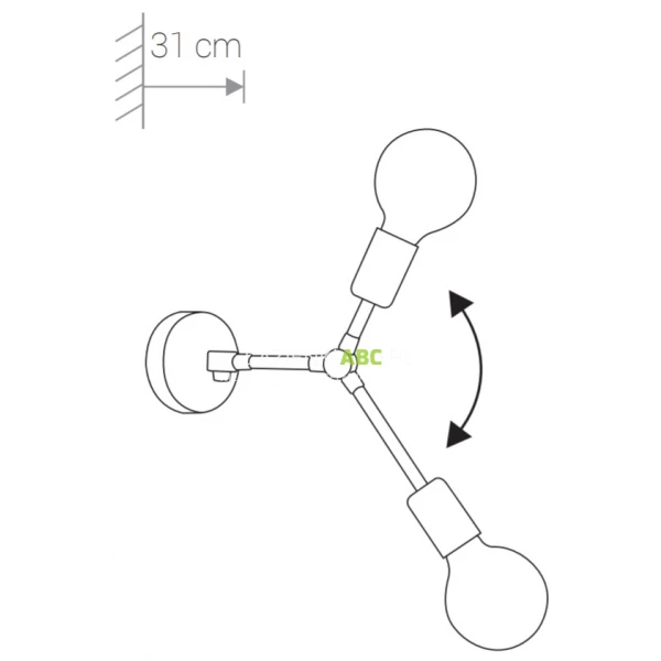 Kinkiet-Nowodvorski-TWIG-II-9141-109761