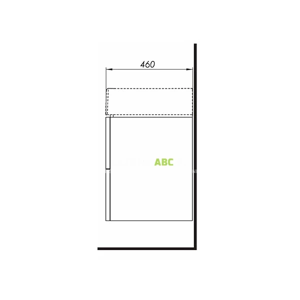 Kolo-TWINS-Szafka-podumywalkowa-60x57x46-89492-000-biala-polysk-76179