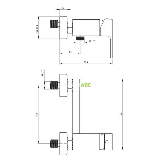 Kolumna-prysznicowa-z-bateria-scienna-Deante-BORO-NERZN40M-czarna-mat-215798