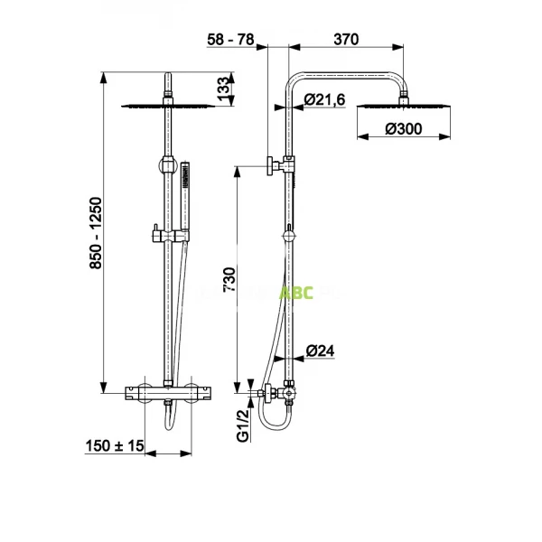 Kolumna-prysznicowa-z-bateria-termostatyczna-KFA-MOZA-5736-920-81-czarna-151105