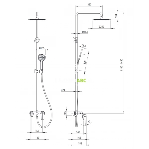 Kolumna-prysznicowa-z-bateria-wannowa-Deante-CORIANDER-NERO-NAC-N1JM-czarna-145075