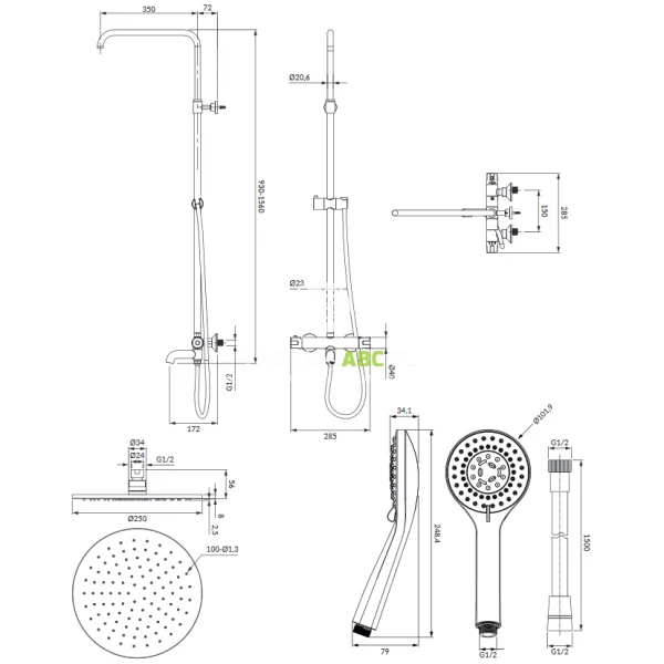 Kolumna-wannowo-prysznicowa-Omnires-Y-Y1234ALGL-zloty-121026