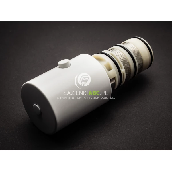 Komplet-glowica-termostatyczna-z-pokretlem-Tres-STUDY-EXCLUSIVE-299.195.03.BM-bialy-matowy-126897