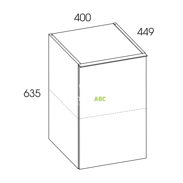 Kontener-40-1D-Elita-LOOK-RE080300025290-bialy-mat-109016