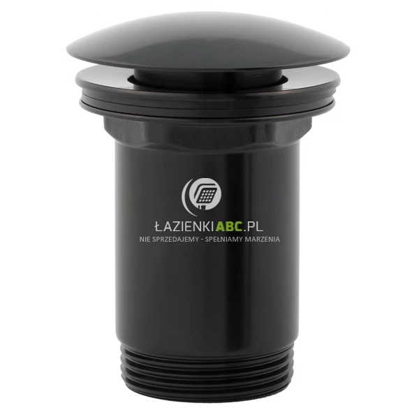 Korek-klik-klak-umywalkowy-bez-przelewu-Omnires-A716BL-czarny-119016