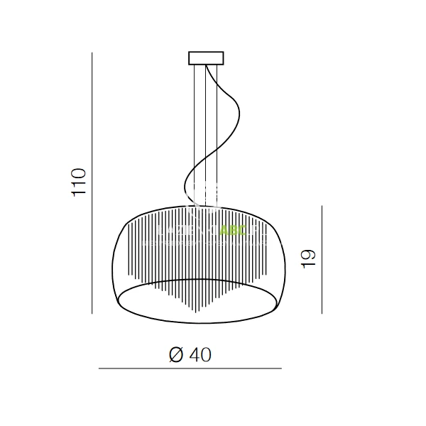 Lampa-wiszaca-40-cm-Azzardo-REGO-AZ0999-chrom-transparentny-krysztal-wyprzedaz-103547