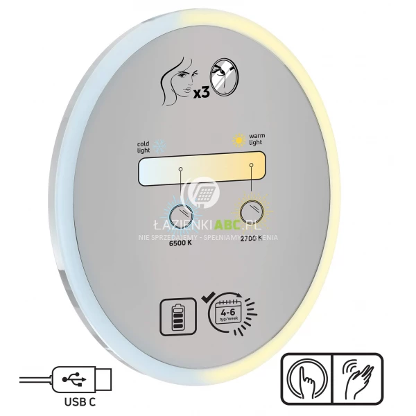 Lusterko-kosmetyczne-magnetyczne-LED-Deante-ROUND-ADR-0821-wyprzedaz-134632