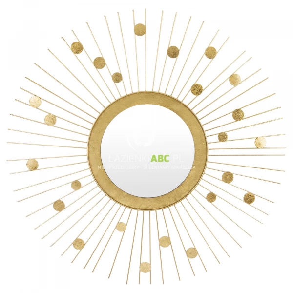 Lustro-slonce-dekoracyjne-80x80-Casablanca-142573-zlote-207083