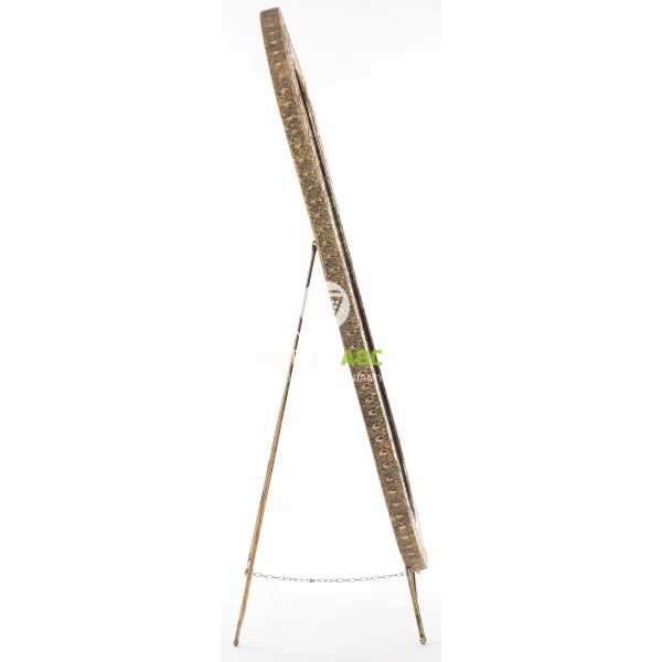Lustro-stojace-157x58-owalne-metalowe-zlote-liscie-Casablanca-157941-207090