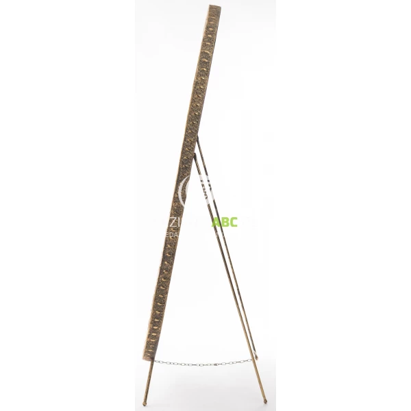 Lustro-stojace-157x58-owalne-metalowe-zlote-liscie-Casablanca-157941-207090