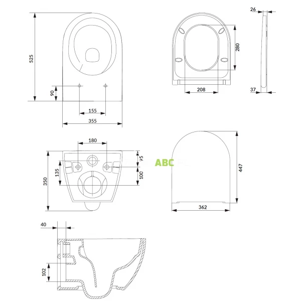 Miska-WC-VORTEX-wiszaca-52-5x35-5-deska-wolnoopadajaca-Cersanit-ZEN-S701-719-187137