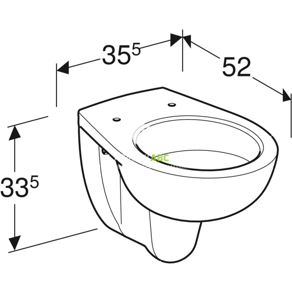 Miska-WC-wiszaca-36x52-Kolo-REKORD-K93101000-123818