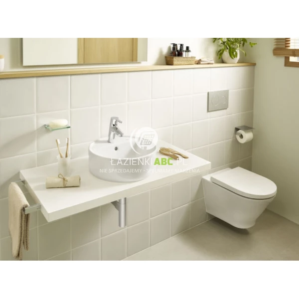 Miska-WC-wiszaca-Rimless-deska-wolnoopadajaca-Supralit-Roca-GAP-ROUND-A34H0N2000-111875