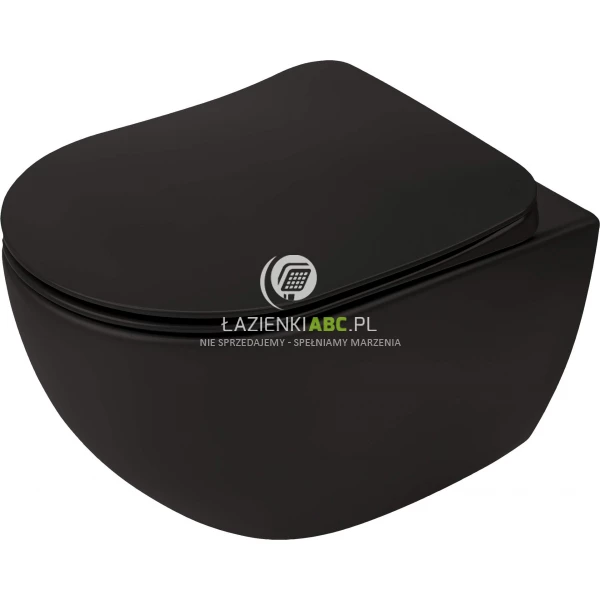 Miska-WC-wiszaca-z-deska-bezkolnierzowa-Deante-PEONIA-NERO-CDEDNZPW-156932