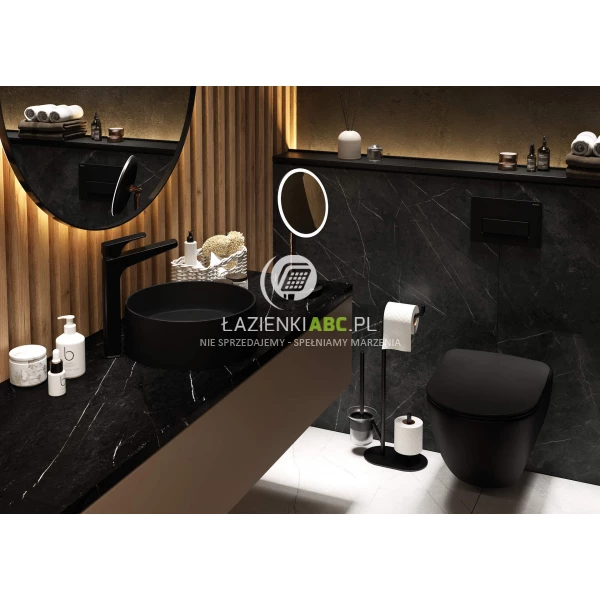 Miska-WC-wiszaca-z-deska-bezkolnierzowa-Deante-PEONIA-NERO-CDEDNZPW-156932