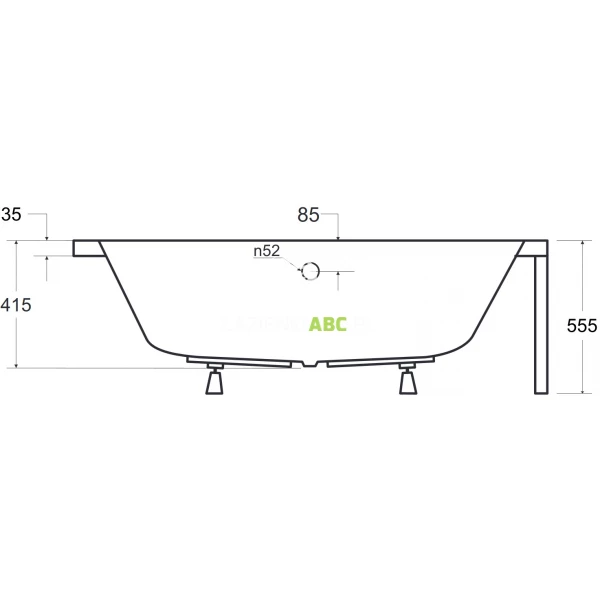 Obudowa-do-wanny-160-cm-Besco-INTIMA-OAIT-160-NS-121337