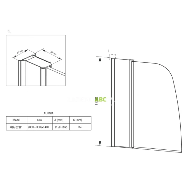 Parawan-nawannowy-z-powloka-115x140-Deante-ALPINIA-KGA-073P-97488