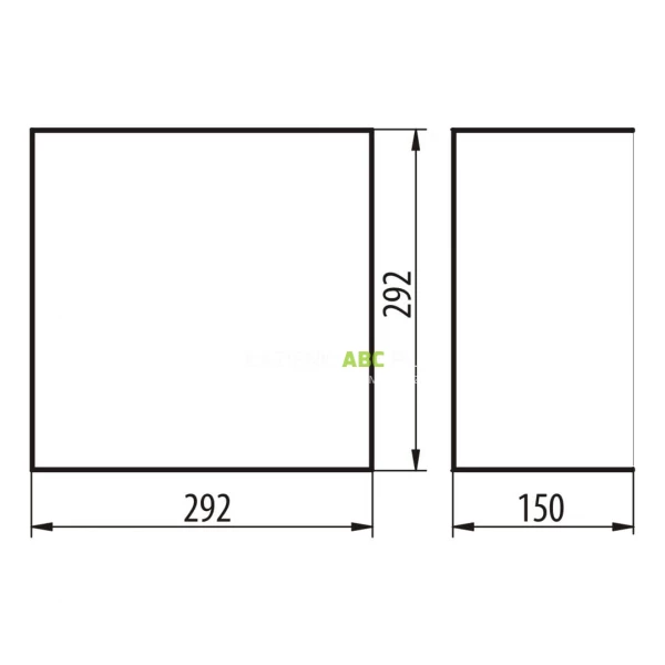 Polka-do-zabudowy-30x15-MCJ-ZERO-PWR-300-15-WH-regulowana-biala-119576